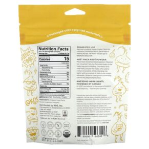 Thực phẩm bổ sung KOS Organic Maca Root Powder 6.34 oz (180 g) 850000503526
