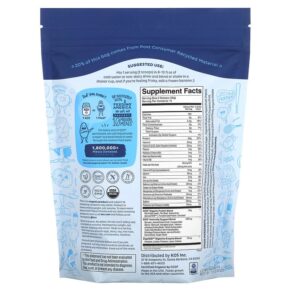 Thực phẩm bổ sung KOS Organic Plant Protein Blueberry Muffin 1.2 lb (546 g) 850015510908