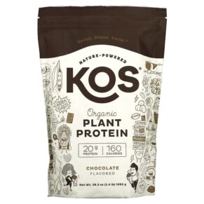 Thực phẩm chức năng KOS Organic Plant Protein Chocolate 2.4 lb (1092 g) 850000503793