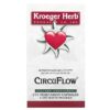 Kroeger Herb Co CircuFlow 270 Vegetarian Capsules 4 Thực phẩm chức năng Kroeger Herb Co CircuFlow 270 Vegetarian Capsules 696916100158