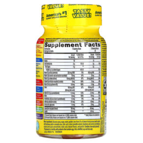 Thực phẩm bổ sung L'il Critters Gummy Vites Daily Multivitamin 70 Gummies 027917006239