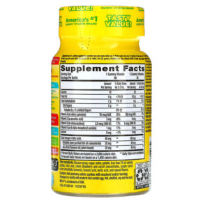 Thực phẩm bổ sung L'il Critters Omega-3 Zesty Raspberry-Lemonade 60 Gummies 027917014265