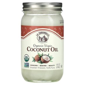 Thực phẩm chức năng La Tourangelle Organic Virgin Coconut Oil 14 fl oz (414 ml) 857190000736