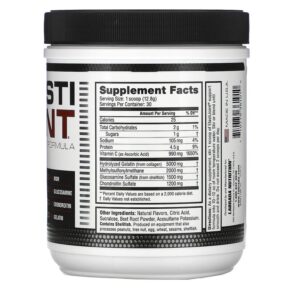 Labrada Nutrition ElastiJoint Joint Support Formula Fruit Punch Flavor 13.54 oz (384 g) 3 Thực phẩm bổ sung Labrada Nutrition ElastiJoint Joint Support Formula Fruit Punch Flavor 13.54 oz (384 g) 710779361010