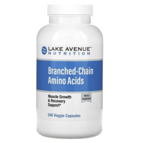 Thực phẩm chức năng Lake Avenue Nutrition Branched-Chain Amino Acids 240 Veggie Capsules 898220015122