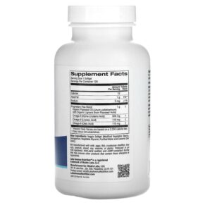 Thực phẩm bổ sung Lake Avenue Nutrition Cold Pressed Flaxseed Oil with Lignans 120 Veggie Softgels 898220015450