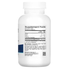 Thực phẩm bổ sung Lake Avenue Nutrition Hydrolyzed Collagen Type I & III 1.000 mg 60 Tablets 898220015542