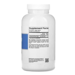 Thực phẩm bổ sung Lake Avenue Nutrition L-Glutamine 1.000 mg 240 Veggie Capsules 898220015238