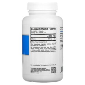 Lake Avenue Nutrition L-Serine 900 mg 120 Veggie Capsules 3 Thực phẩm bổ sung Lake Avenue Nutrition L-Serine 900 mg 120 Veggie Capsules 898220017157