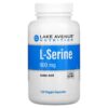 Thực phẩm chức năng Lake Avenue Nutrition L-Serine 900 mg 120 Veggie Capsules 898220017157