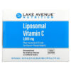 Thực phẩm chức năng Lake Avenue Nutrition Liposomal Vitamin C Unsweetened 1.000 mg 30 Packets 0.2 oz (5.7 ml) Each 898220017515