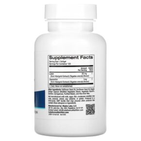 Thực phẩm bổ sung Lake Avenue Nutrition Lutein 20 mg 120 Veggie Softgels 898220015429