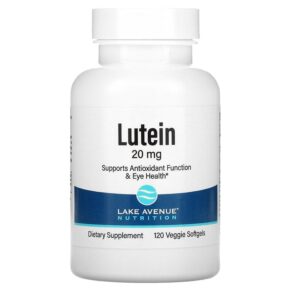 Thực phẩm chức năng Lake Avenue Nutrition Lutein 20 mg 120 Veggie Softgels 898220015429