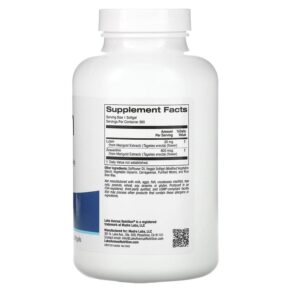 Thực phẩm bổ sung Lake Avenue Nutrition Lutein 20 mg 360 Veggie Softgels 898220015436