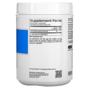 Thực phẩm bổ sung Lake Avenue Nutrition OptiMSM Flakes 2.2 lbs. (35 oz.) 898220016273
