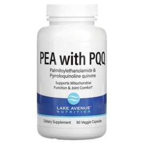 Thực phẩm chức năng Lake Avenue Nutrition PEA 300 mg + PQQ 10 mg 90 Veggie Capsules 898220015924