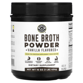 Thực phẩm chức năng Left Coast Performance Bone Broth Powder Vanilla 1 lb (454 g) 019962813641