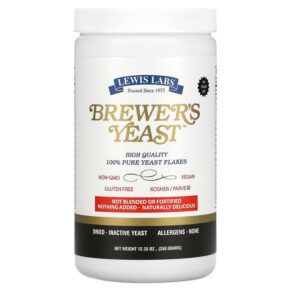 Thực phẩm chức năng Lewis Labs Brewer's Yeast 12.35 oz (350 g) 042515435199