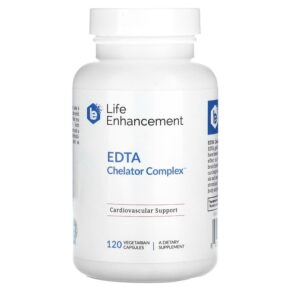 Thực phẩm chức năng Life Enhancement EDTA Chelator Complex 120 Vegetarian Capsules 603902017154