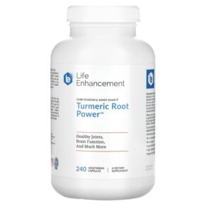 Thực phẩm chức năng Life Enhancement Turmeric Root Power 240 Vegetarian Capsules 603902103253