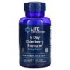 Thực phẩm chức năng Life Extension 5 Day Elderberry Immune Berry 40 Vegetarian Chewable Tablets 737870241102