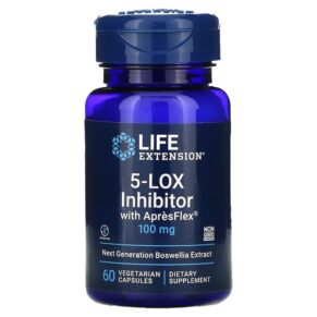 Thực phẩm chức năng Life Extension 5-LOX Inhibitor with ApresFlex 100 mg 60 Vegetarian Capsules 737870163961
