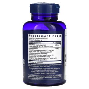 Life Extension Adrenal Energy Formula 120 Vegetarian Capsules 3 Thực phẩm bổ sung Life Extension Adrenal Energy Formula 120 Vegetarian Capsules 737870163008