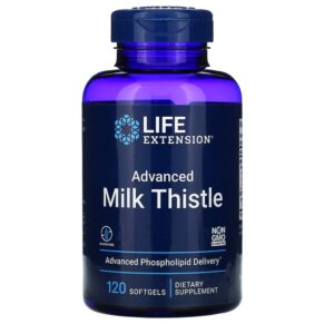 Thực phẩm chức năng Life Extension Advanced Milk Thistle 120 Softgels 737870192510