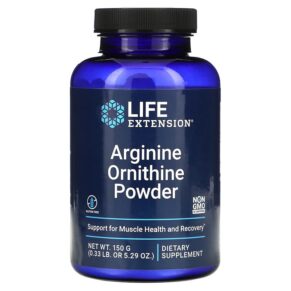 Thực phẩm chức năng Life Extension Arginine Ornithine Powder 5.29 oz (150 g) 737870038153