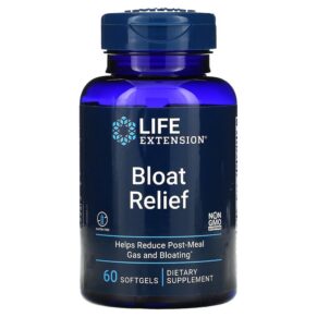 Thực phẩm chức năng Life Extension Bloat Relief 60 Softgels 737870241263