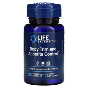 Thực phẩm chức năng Life Extension Body Trim and Appetite Control 30 Vegetarian Capsules 737870250432