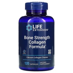 Thực phẩm chức năng Life Extension Bone Strength Collagen Formula 120 Capsules 737870172512