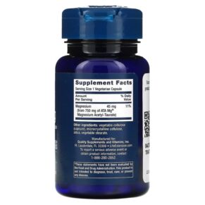Life Extension Calm-Mag Magnesium Acetyl Taurinate 30 Vegetarian Capsules 3 Thực phẩm bổ sung Life Extension Calm-Mag Magnesium Acetyl Taurinate 30 Vegetarian Capsules 737870243434