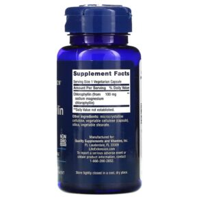 Thực phẩm bổ sung Life Extension Chlorophyllin 100 mg 100 Vegetarian Capsules 737870157113