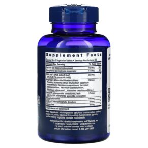 Thực phẩm bổ sung Life Extension Cognitex Elite 60 Vegetarian Tablets 737870239666