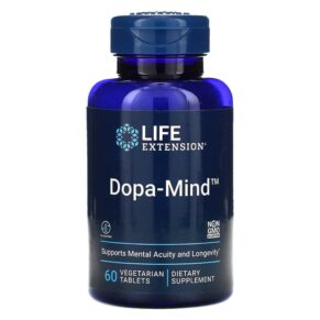 Thực phẩm chức năng Life Extension Dopa-Mind 60 Vegetarian Tablets 737870200666