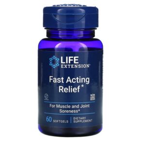 Thực phẩm chức năng Life Extension Fast Acting Relief 60 Softgels 737870243069