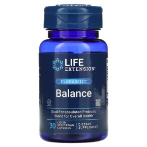 Thực phẩm chức năng Life Extension FLORASSIST Balance 30 Liquid Vegetarian Capsules 737870182535