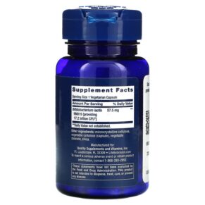 Thực phẩm bổ sung Life Extension Florassist Daily Bowel Regularity 30 Vegetarian Capsules 737870242130
