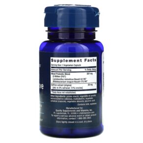 Thực phẩm bổ sung Life Extension FLORASSIST Mood Improve 30 Vegetarian Capsules 737870225034