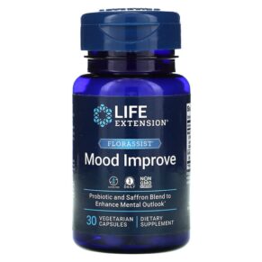 Thực phẩm chức năng Life Extension FLORASSIST Mood Improve 30 Vegetarian Capsules 737870225034