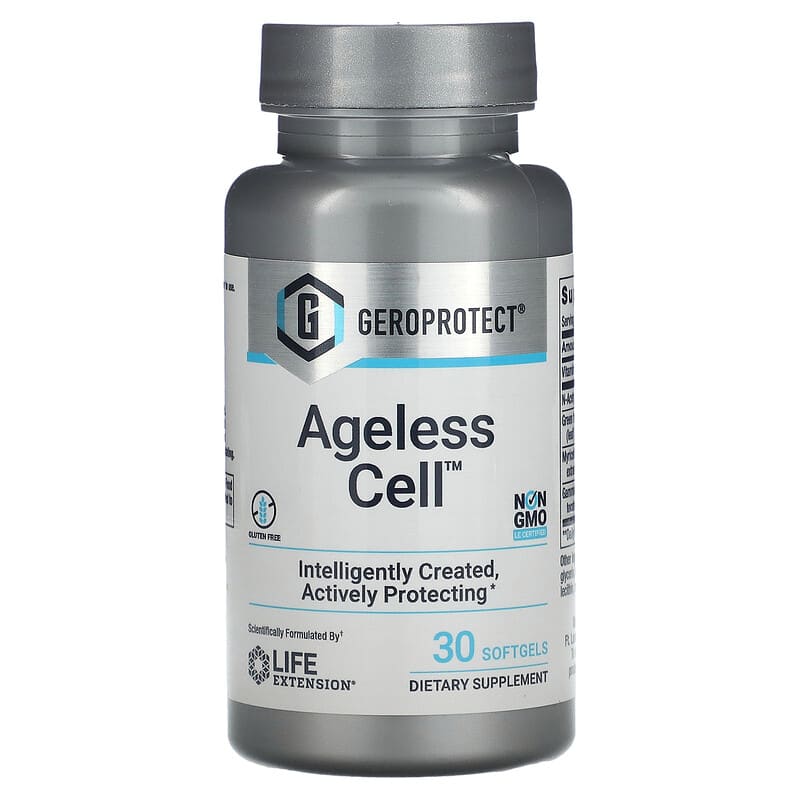Life Extension GEROPROTECT Ageless Cell 30 Softgels 8 Thực phẩm chức năng Life Extension GEROPROTECT Ageless Cell 30 Softgels 737870211938