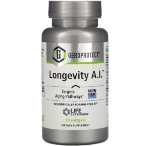 Thực phẩm chức năng Life Extension GEROPROTECT Longevity A.I. 30 Softgels 737870213338