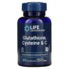 Life Extension Glutathione Cysteine & C 100 Capsules 5 Thực phẩm chức năng Life Extension Glutathione Cysteine & C 100 Capsules 737870154112
