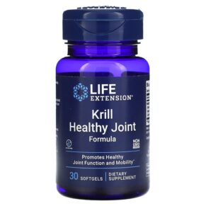 Thực phẩm chức năng Life Extension Krill Healthy Joint Formula 30 Softgels 737870160038