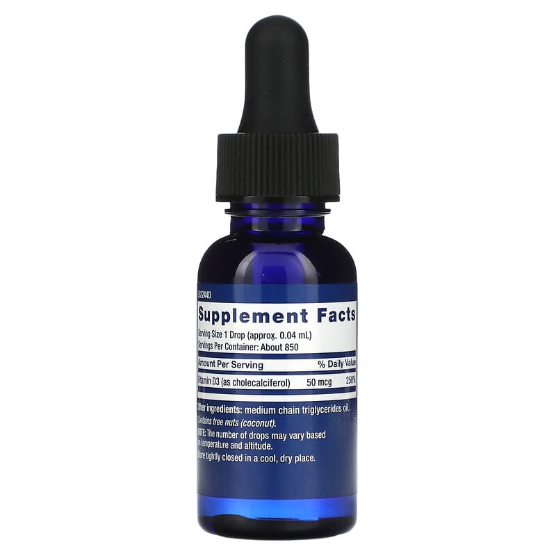 Life Extension Liquid Vitamin D3 50 mcg (2.000 IU) 1 fl oz (29.57 ml) 2 Thực phẩm bổ sung Life Extension Liquid Vitamin D3 50 mcg (2.000 IU) 1 fl oz (29.57 ml) 737870224419