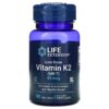 Life Extension Low Dose Vitamin K2 (MK-7) 45 mcg 90 Softgels 4 Thực phẩm chức năng Life Extension Low Dose Vitamin K2 (MK-7) 45 mcg 90 Softgels 737870193692