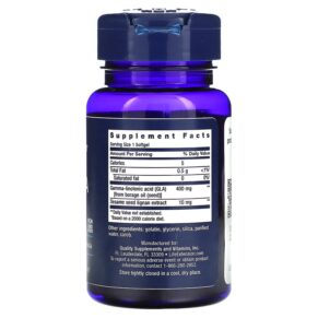 Thực phẩm bổ sung Life Extension Mega GLA Sesame Lignans 30 Softgels 737870221838