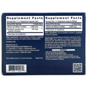 Thực phẩm bổ sung Life Extension Memory Protect 36 Vegetarian Capsules 737870210139
