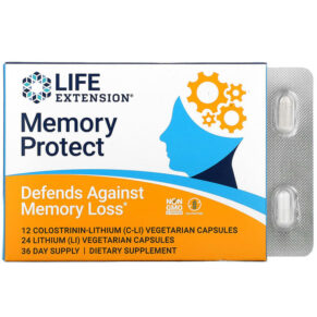 Thực phẩm chức năng Life Extension Memory Protect 36 Vegetarian Capsules 737870210139